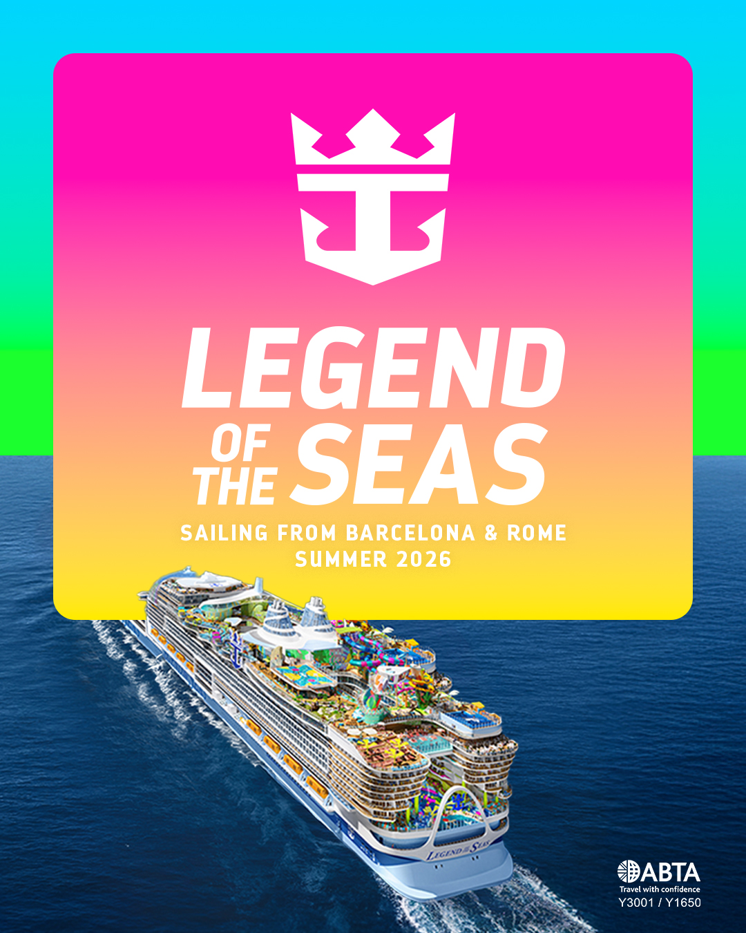 Royal Caribbean International Facebook ad