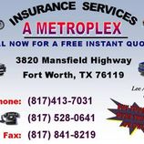 A-METROPLEX INSURANCE Facebook ad