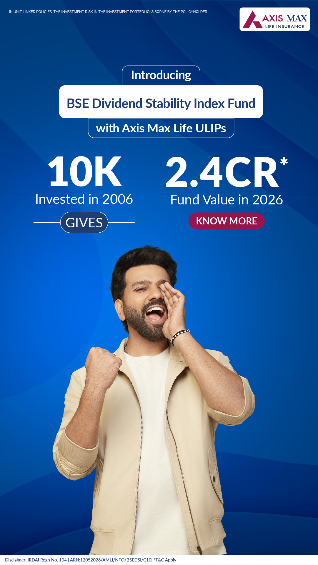 Axis Max Life Insurance Facebook ad