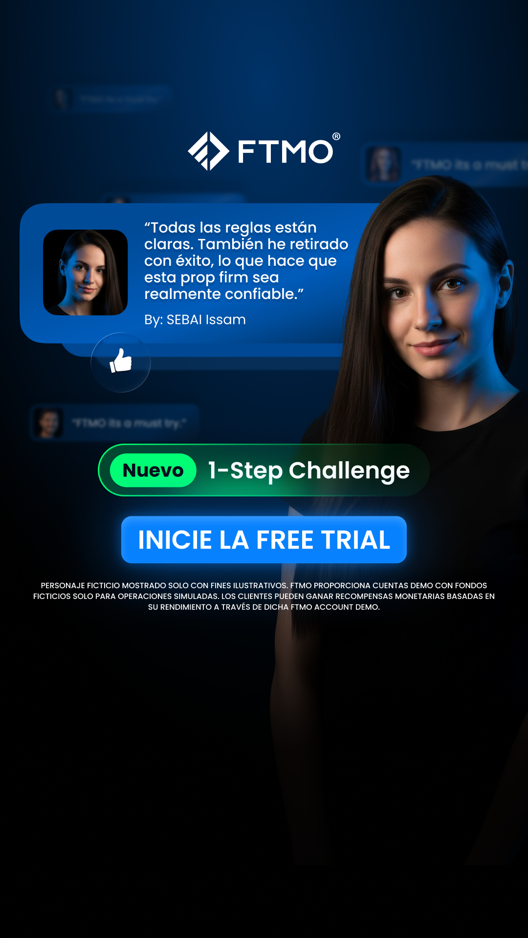 FTMO.com Facebook ad from Sep 8, 2026