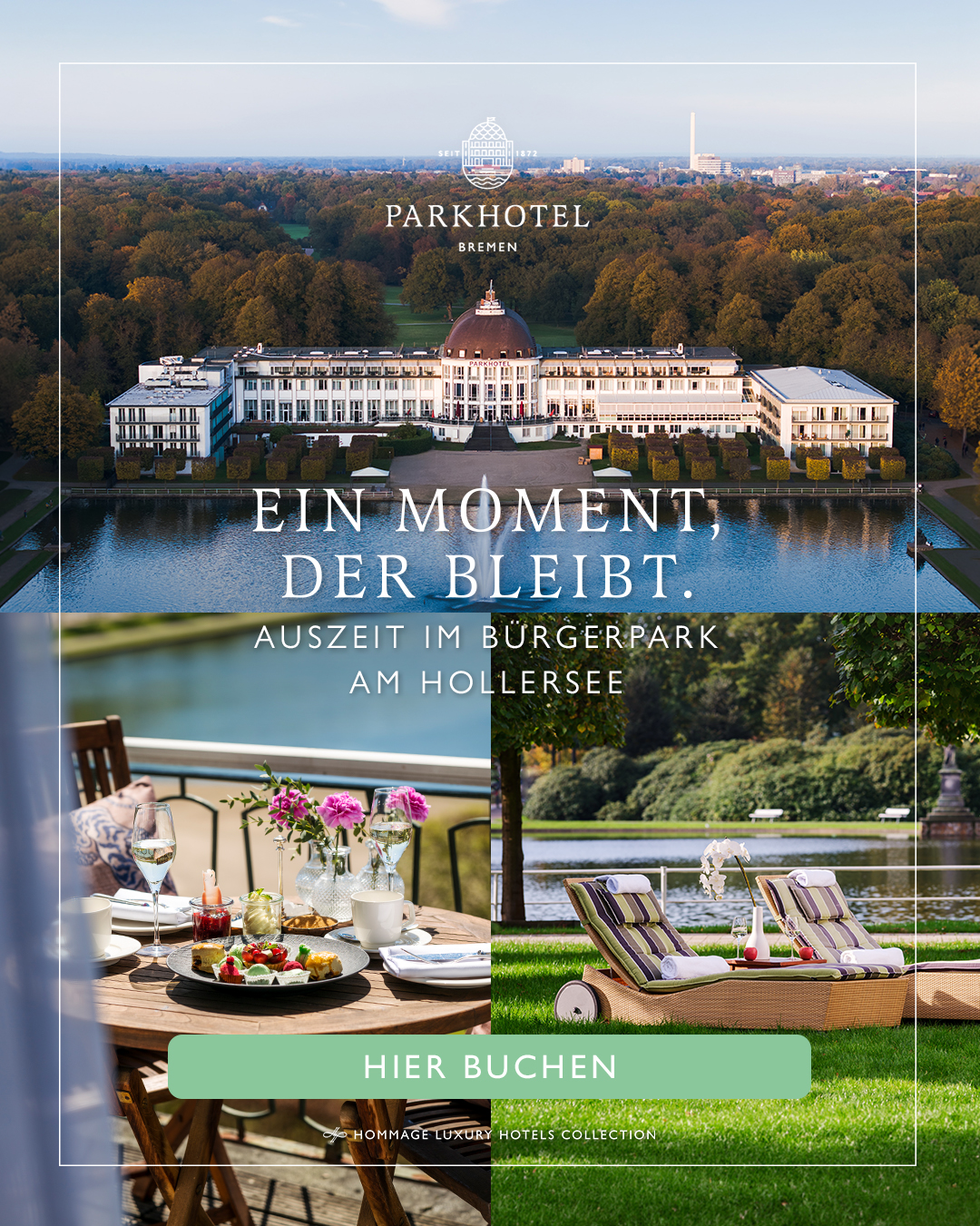 Parkhotel Bremen Facebook ad from Jul 24, 2026