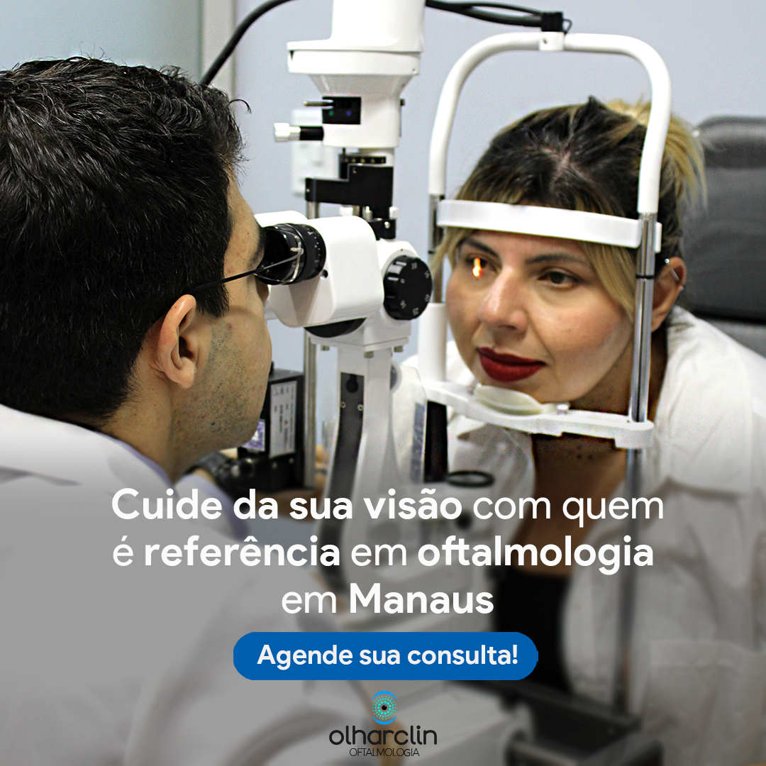 Olharclin Oftalmologia Facebook ad: Converse conosco