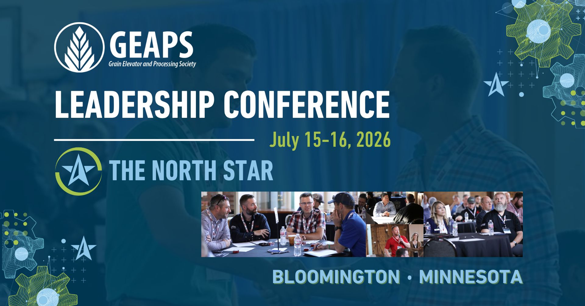 Grain Elevator and Processing Society (GEAPS) Facebook ad: GEAPS Leadership Conference: The North Star