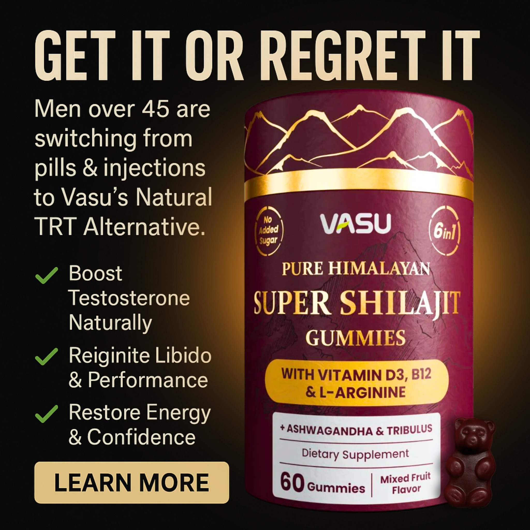 VASU Age Revitalizing Facebook ad