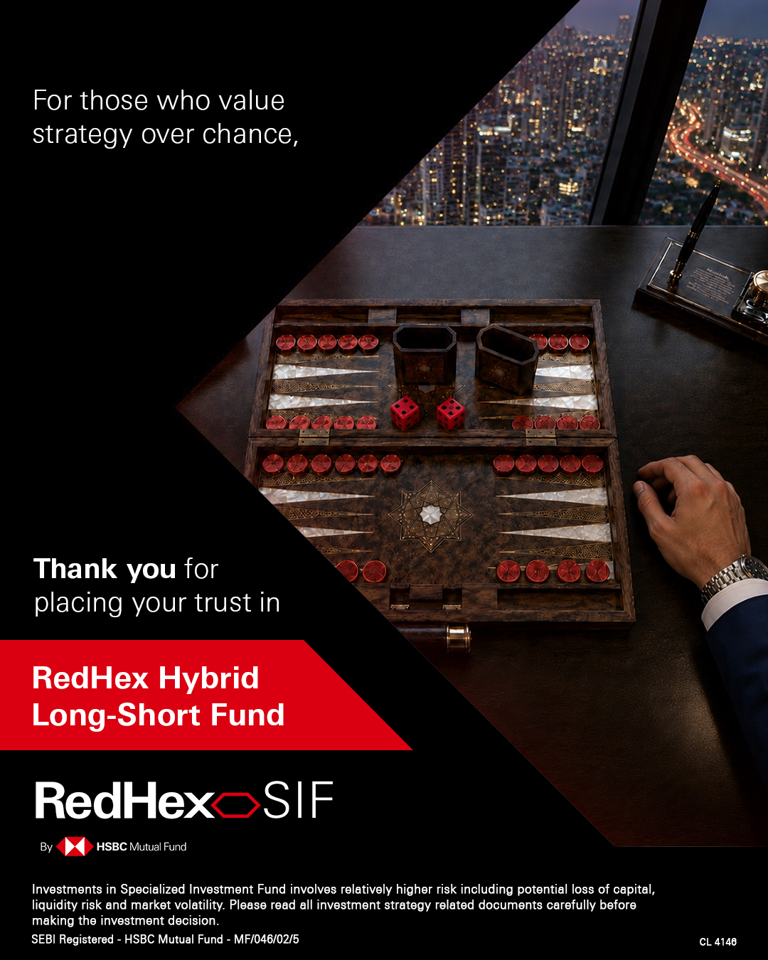 HSBC Mutual Fund India Facebook ad