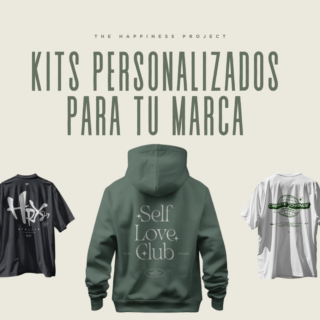 The Happiness Project Facebook ad: Cotiza desde 30 piezas