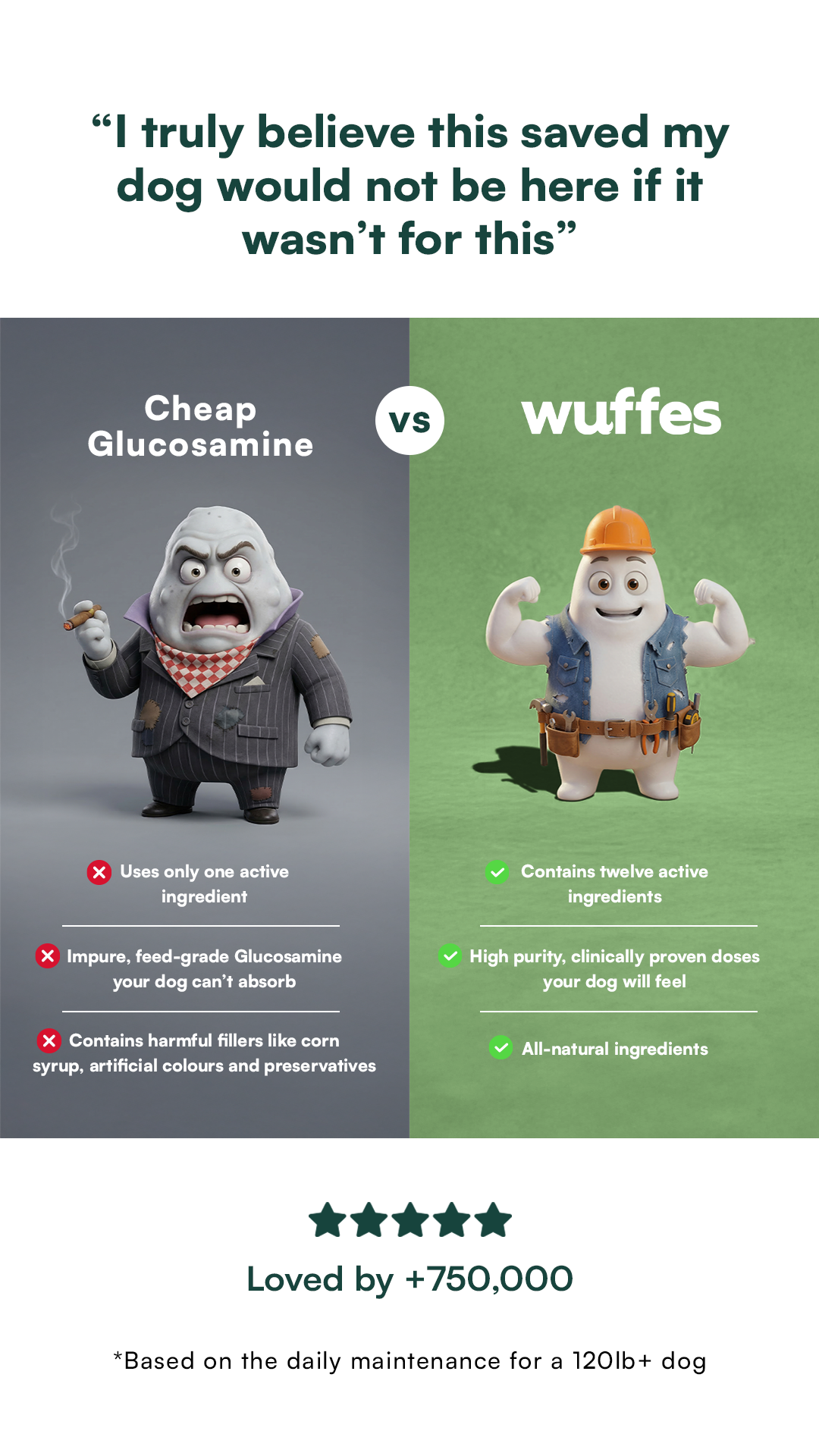 Wuffes Facebook ad