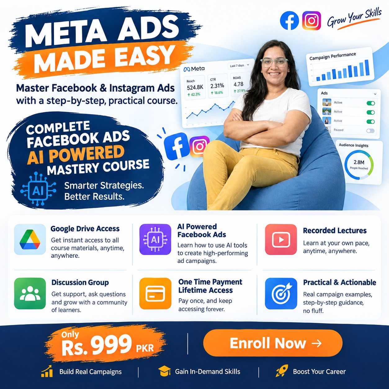 SkillVerse Facebook ad
