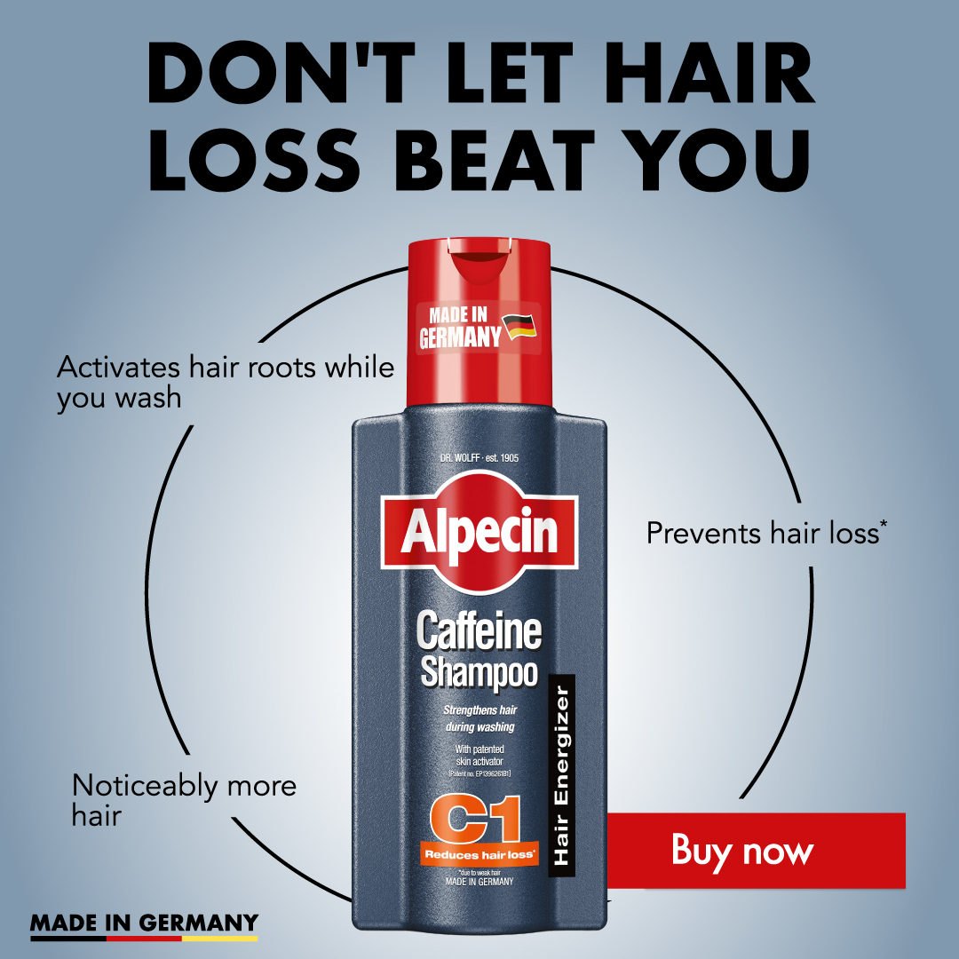 Alpecin Facebook ad