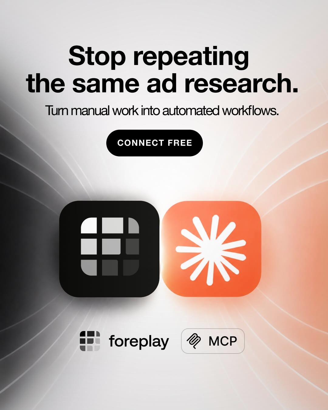 foreplay.co Facebook ad: Make ads that actually convert