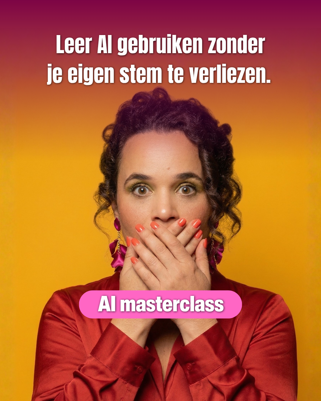 Simone Levie Facebook ad: AI Masterclass - AI, apps, salespagina's en meer →