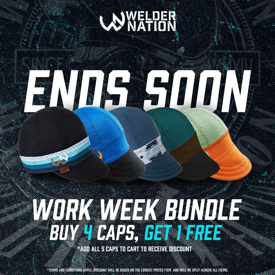 Welder Nation Ltd Facebook ad: Quality Made Welding Caps