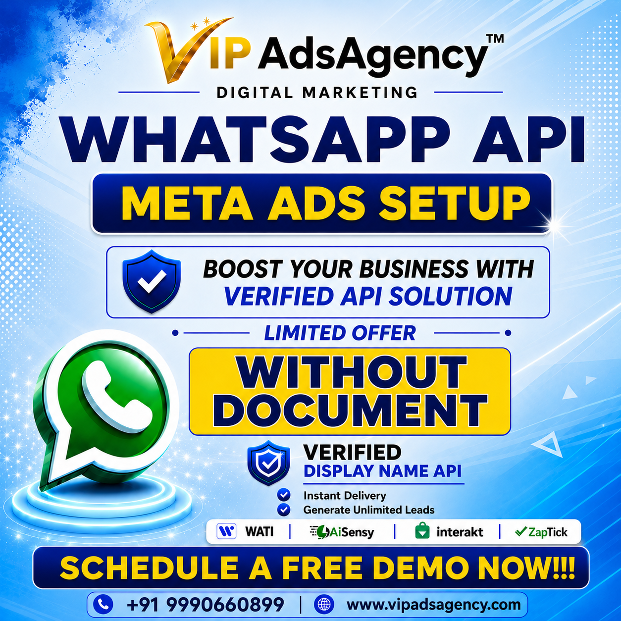 Vipadsagency Facebook ad: Chat with us