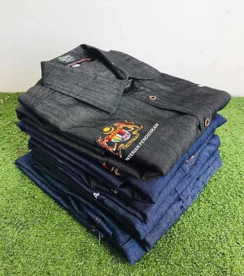 Kedai Baju Korporat dan Jaket Facebook ad: DENIM KEMENTERIAN PENDIDIKAN EXCLUSIVE