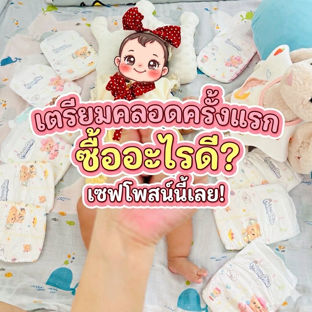 แม่เล่าให้ฟัง Facebook ad: Checklist ของใช้เตรียมคลอด