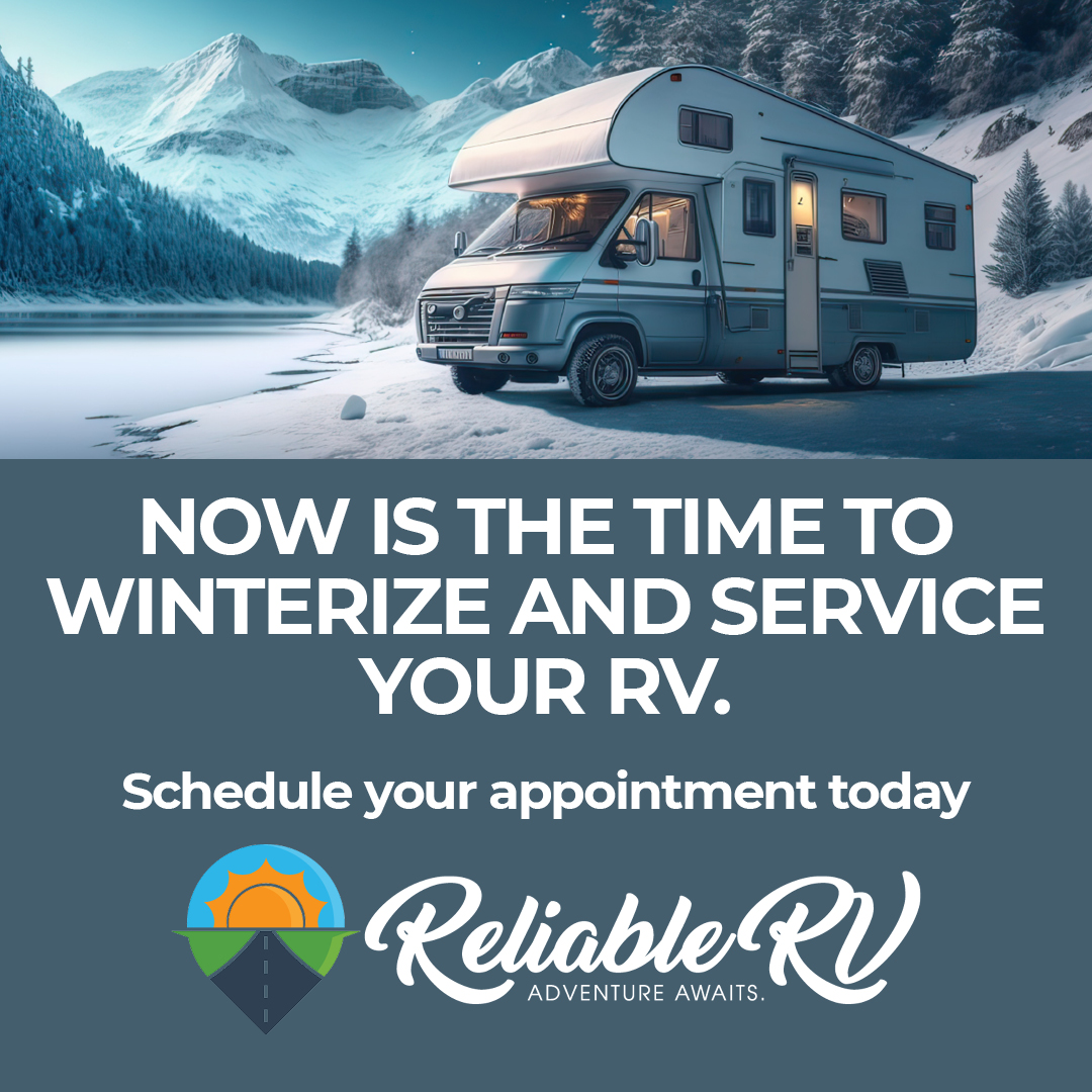 Reliable RV Facebook ad: Reliable RV Winterization