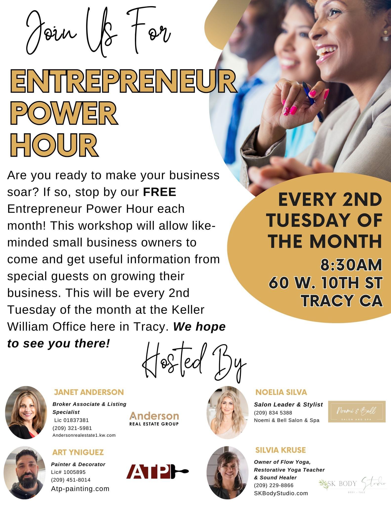 Central Valley Entrepreneur Power Group Facebook ad: Mark your calendars.