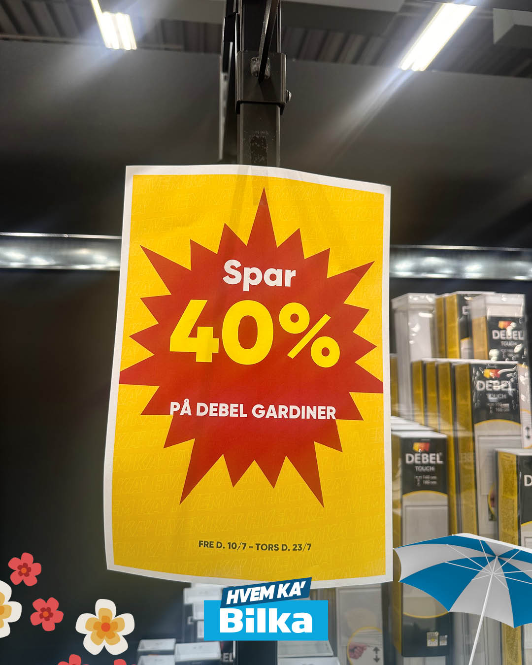 Bilka Facebook ad