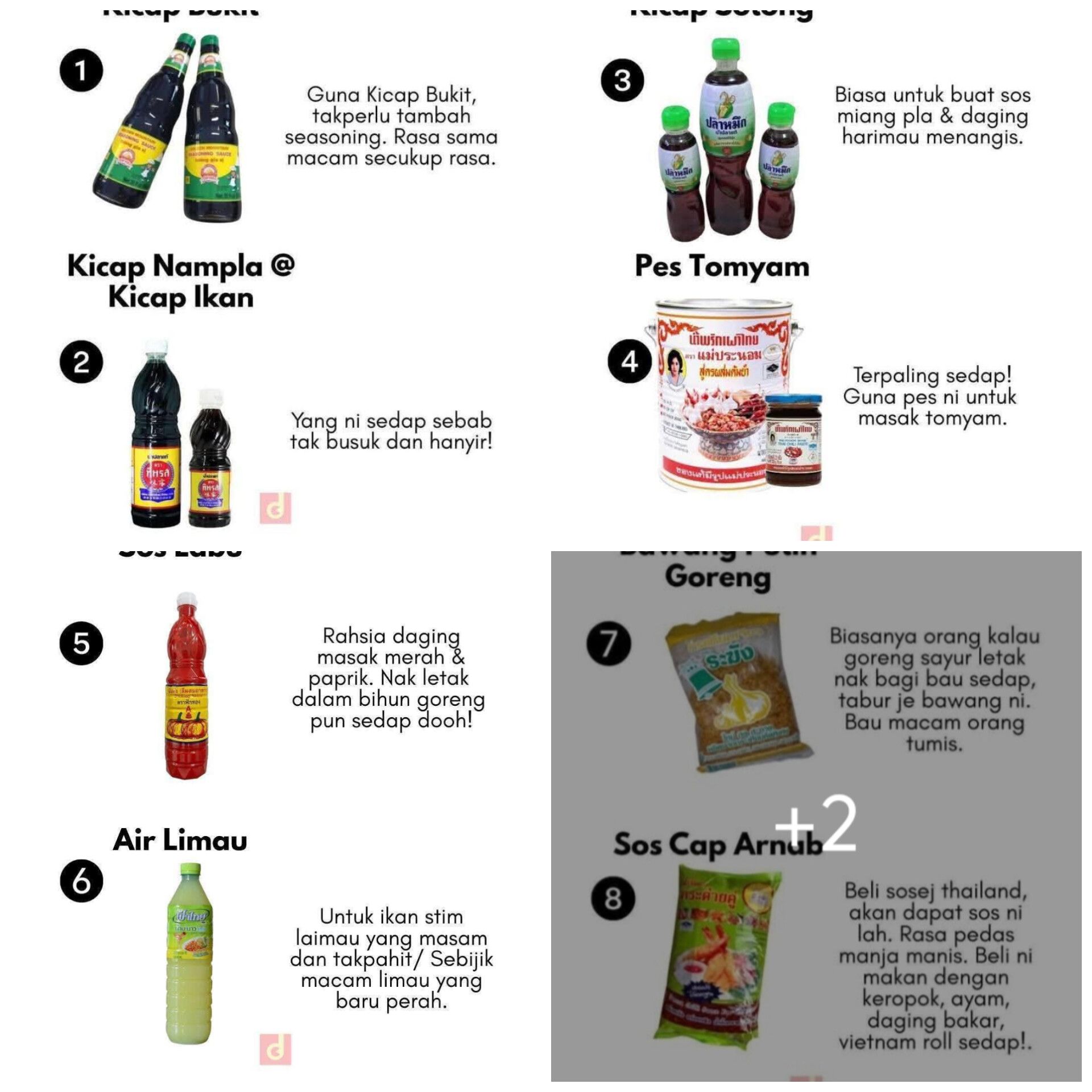Nur Farhana Facebook ad: sos air labu, kicap bukit, air limau, kicap sotong dan…