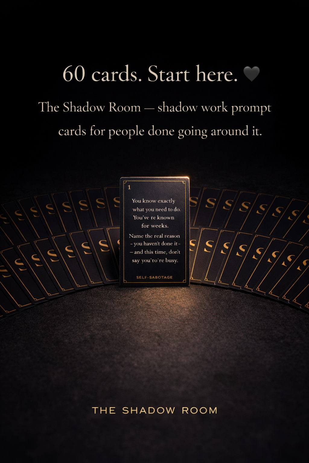 The Shadow Room Facebook ad