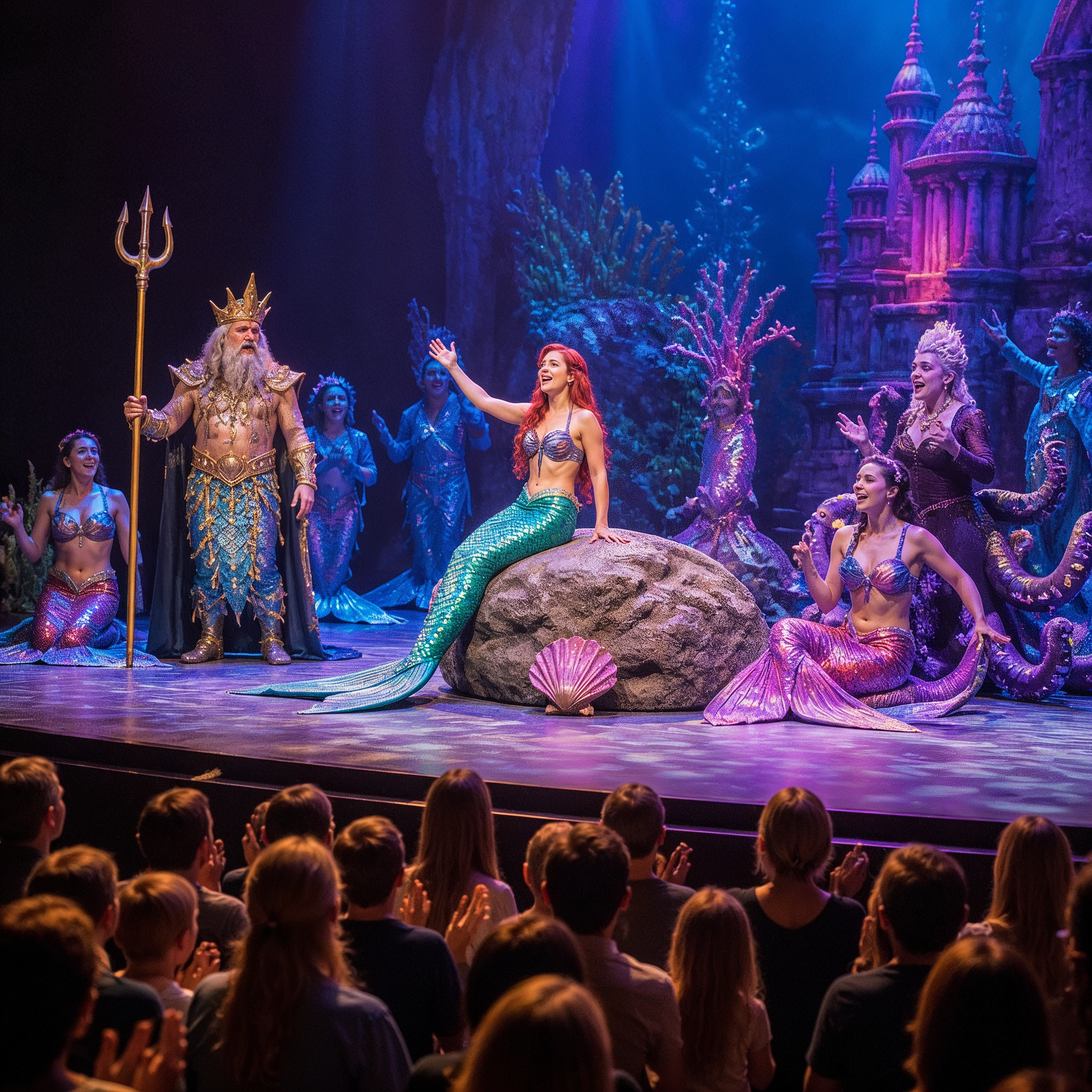 De Kleine Zeemeermin de Musical Facebook ad: In het theater bij jou in de buurt
