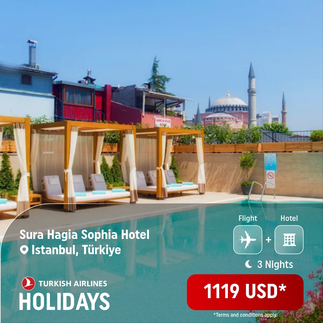 Turkish Airlines Holidays Facebook ad