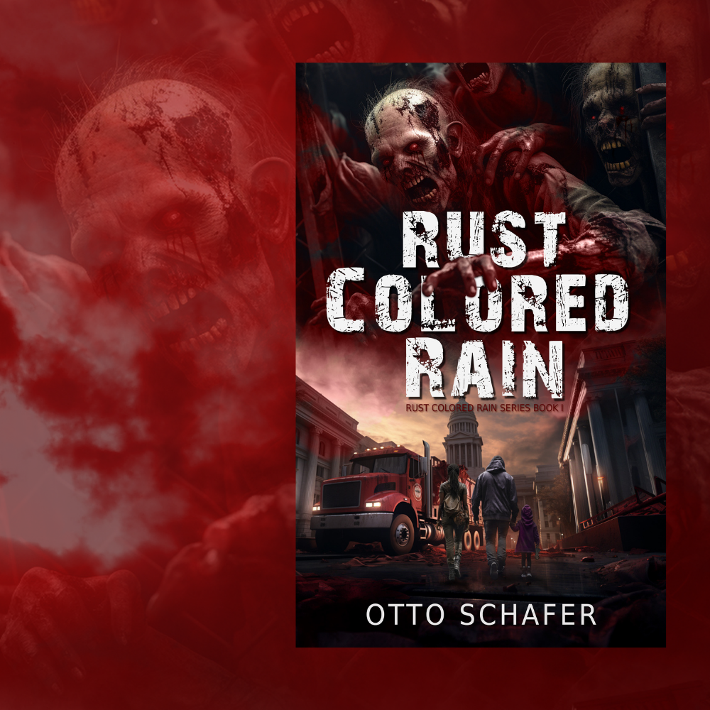 Otto Schafer Facebook ad: Unleash the undead in Rust-Colored Rain, a riveting…