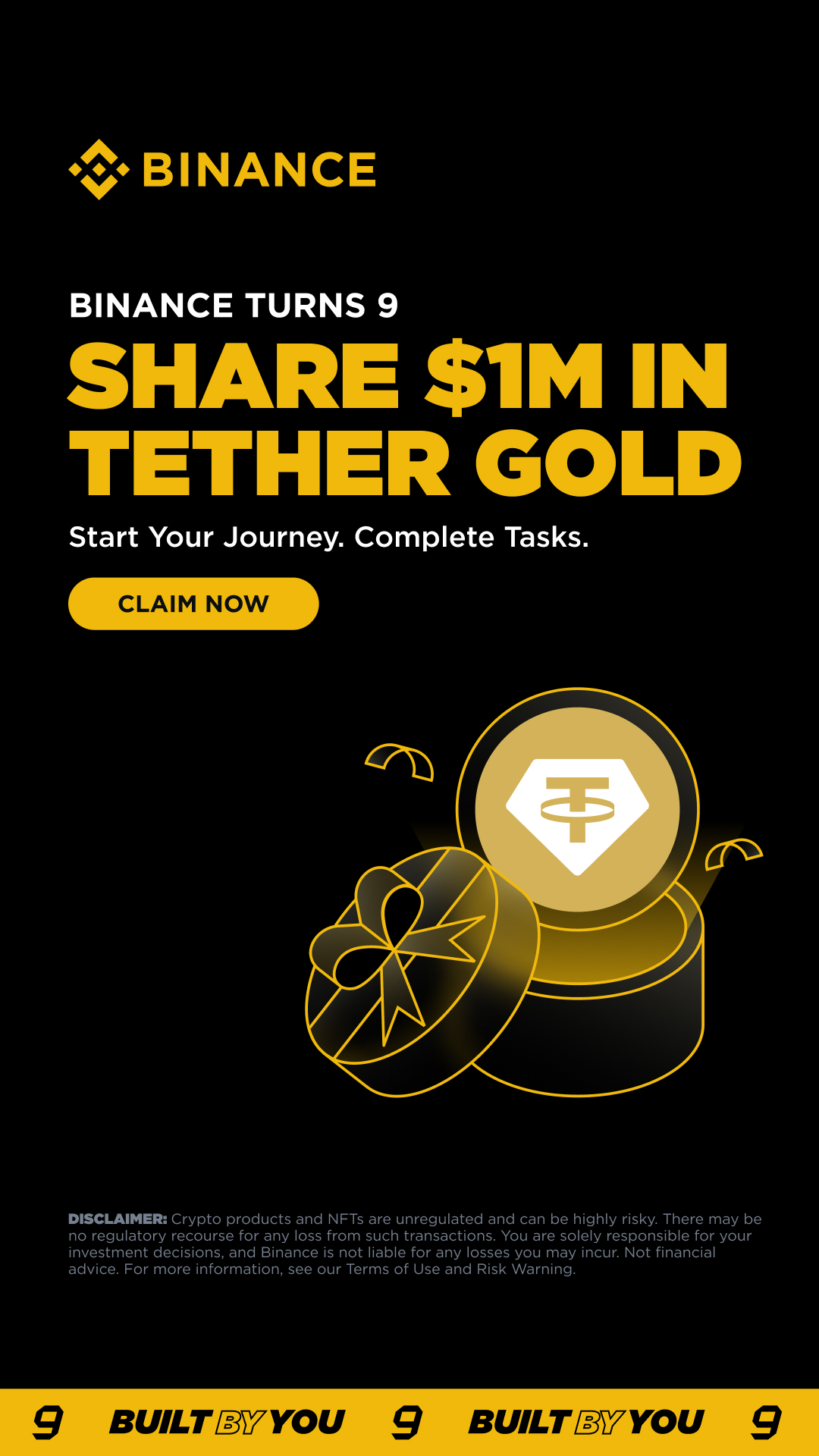 Binance Facebook ad