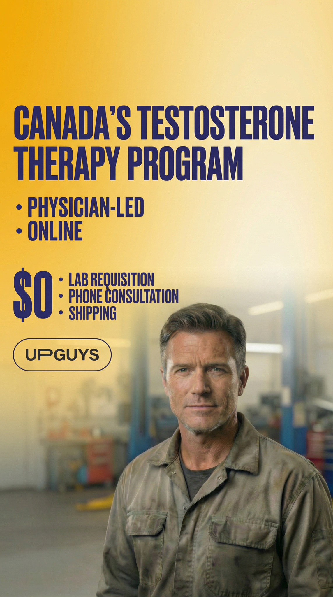 Upguyshealth Facebook ad