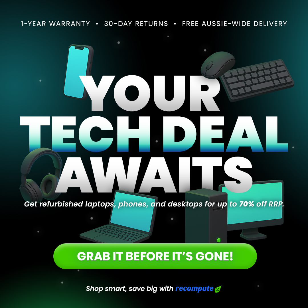 Recompute Facebook ad: Don’t Miss These Tech Deals