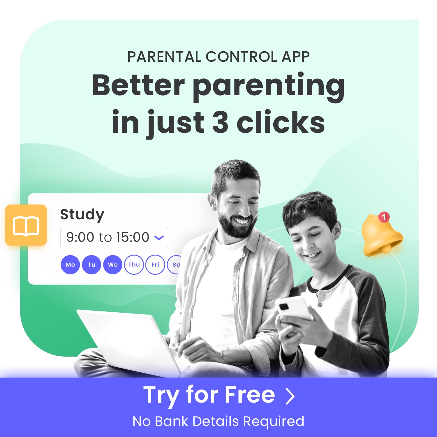 Qustodio Facebook ad