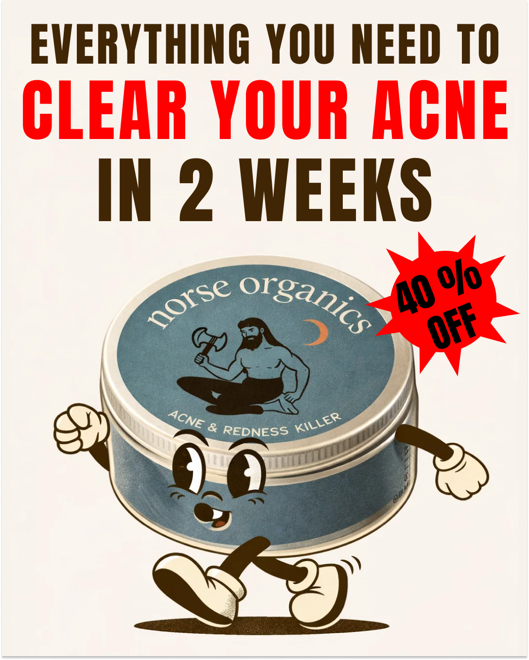 Norse Organics Facebook ad
