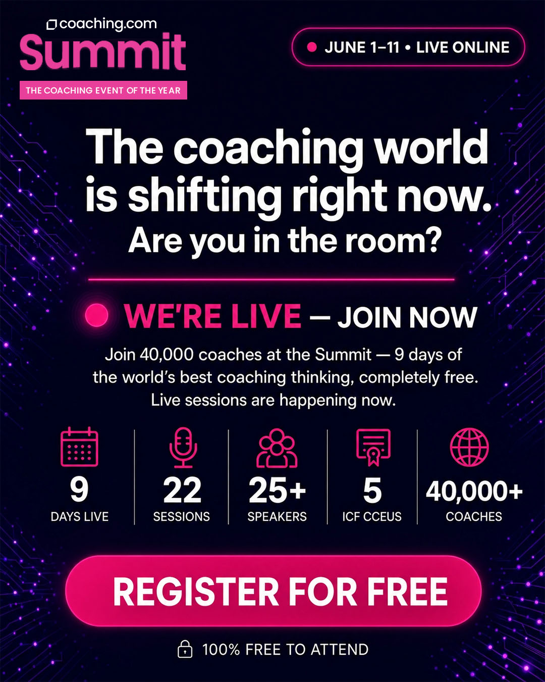 Coaching.com Facebook ad