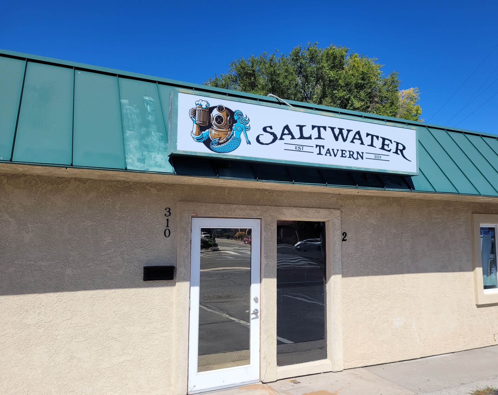 Saltwater Tavern Facebook ad: Saltwater Tavern invites you to embark on a…