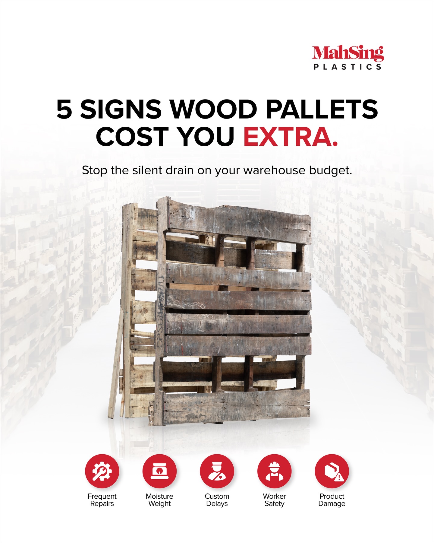 Mah Sing Plastics Facebook ad: Is your warehouse budget leaking?