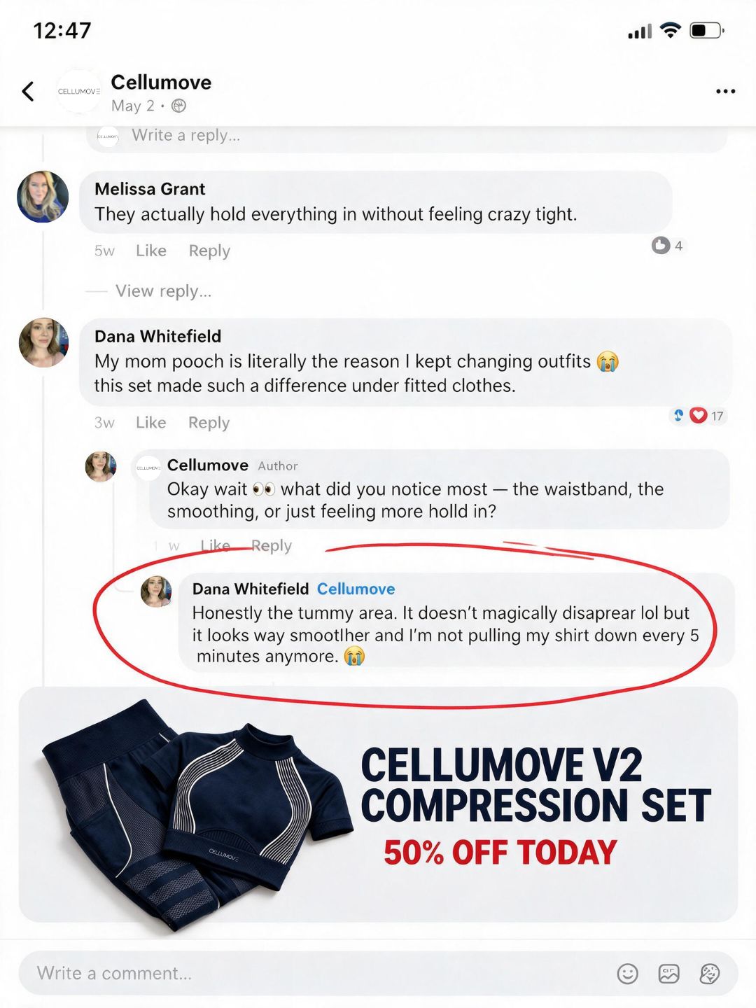 Cellumove- Facebook ad