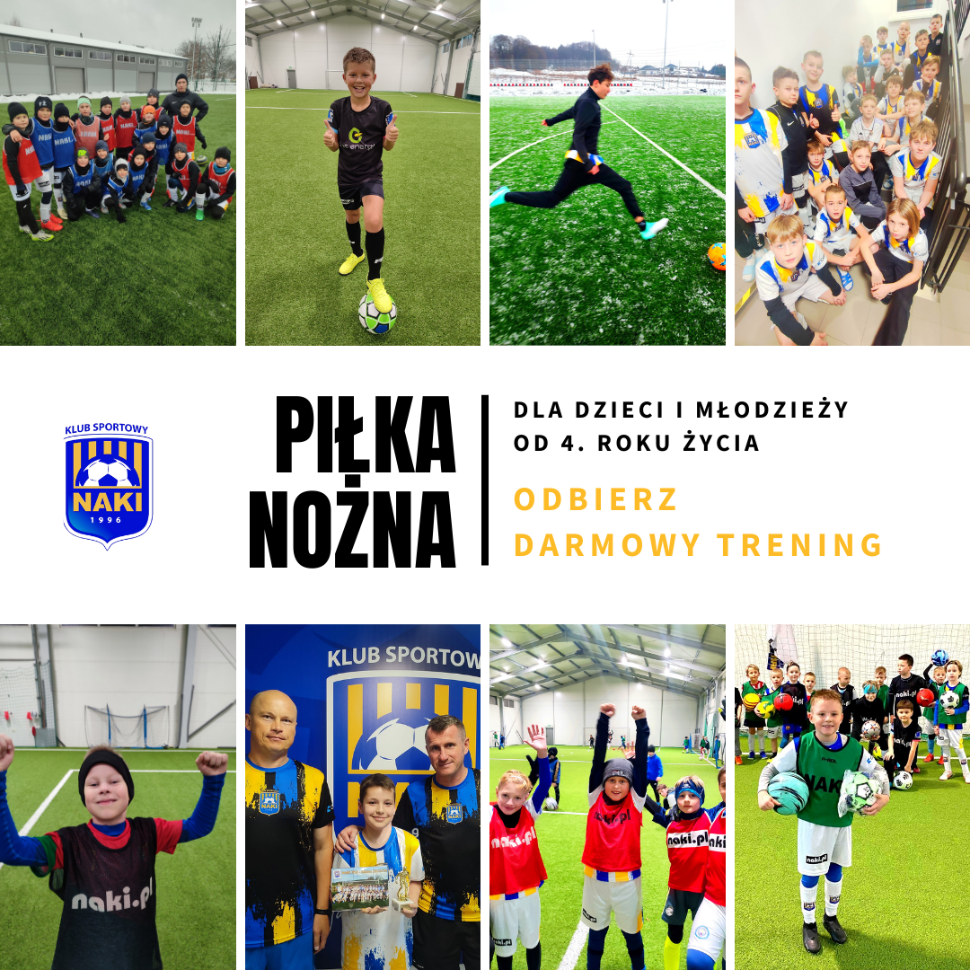 Szkółka piłkarska NAKI Facebook ad: Ostatnie wolne miejsca!