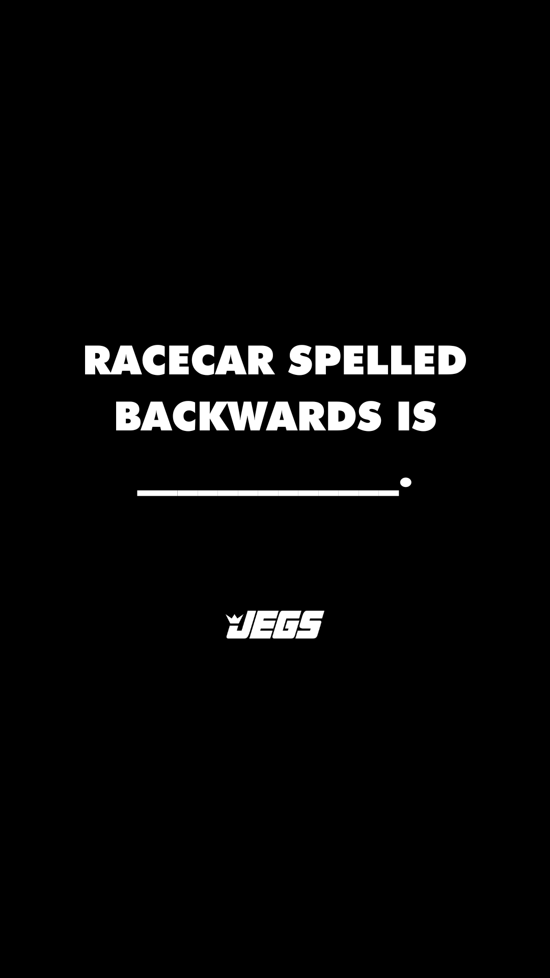 JEGS Performance Facebook ad