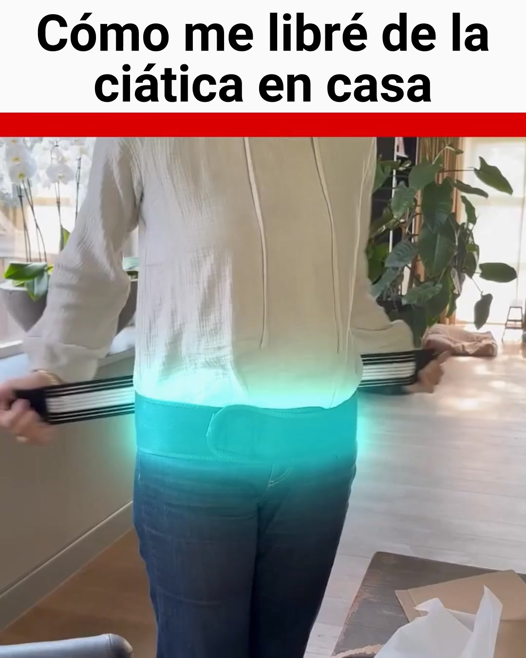 Isabel Martínez Facebook ad: ¿Dolor de espalda o ciática?