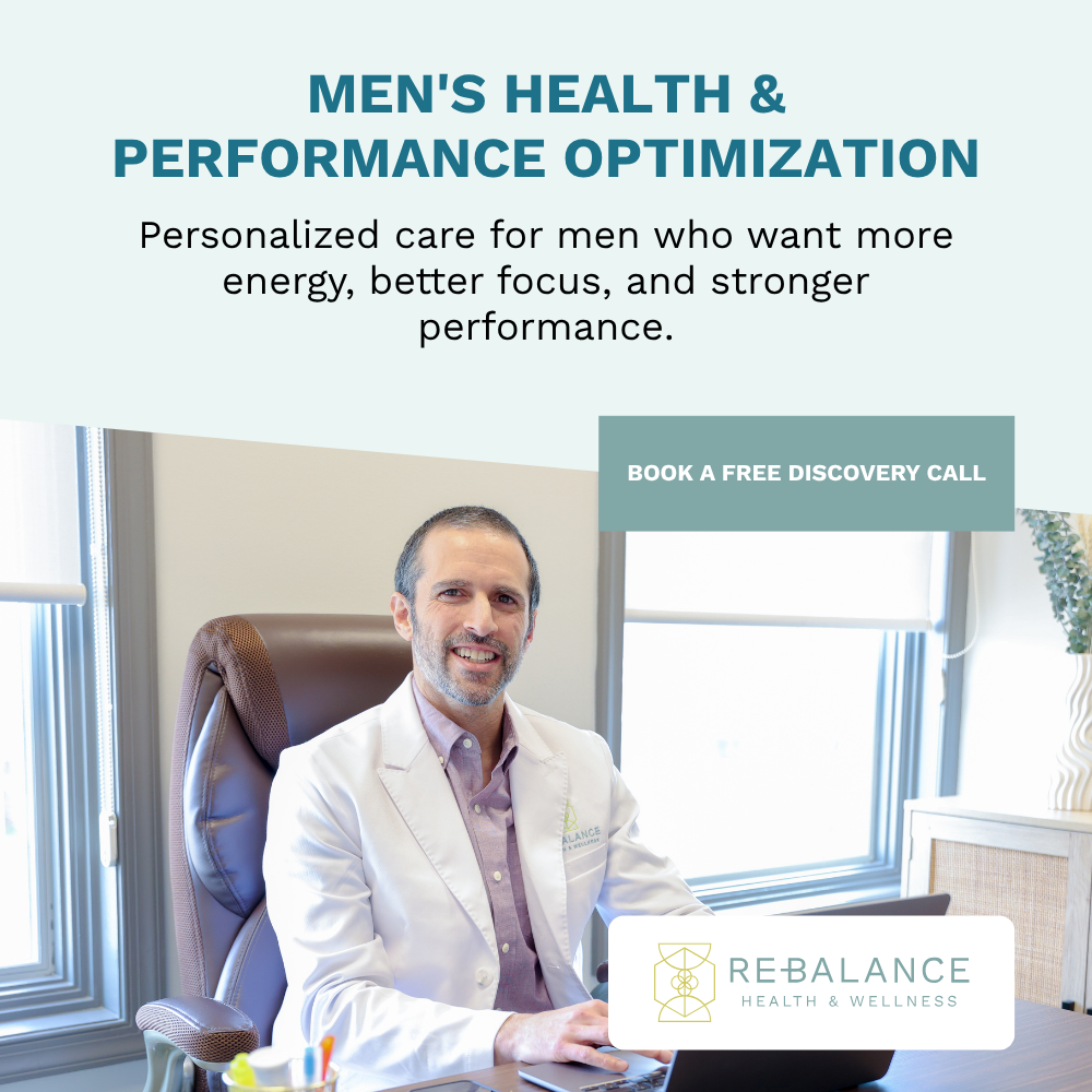 Re-Balance Health & Wellness Facebook ad: Not Feeling Like Yourself?