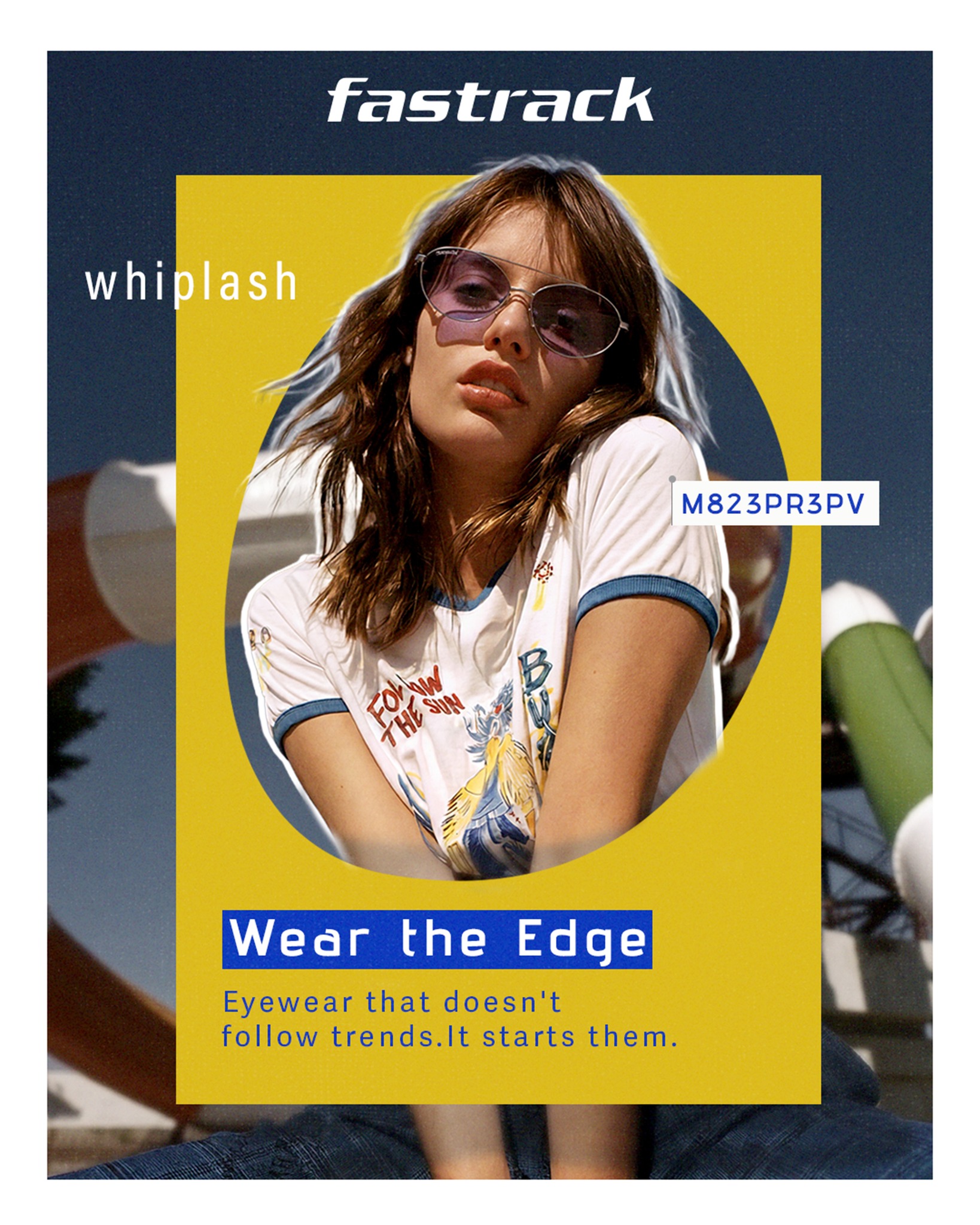 Fastrack Eyewear Facebook ad: Turn heads at every corner.