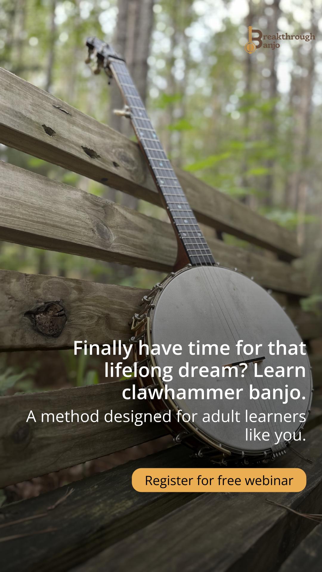 Breakthrough Banjo Facebook ad