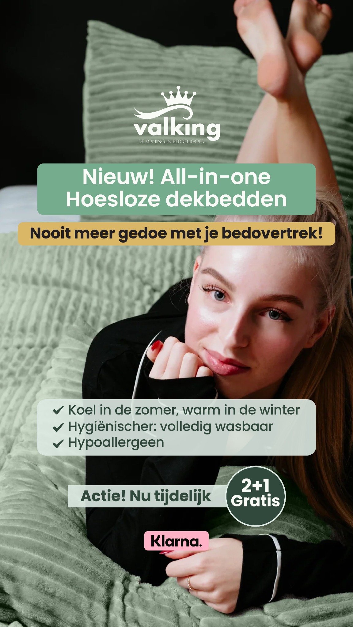 Valking Beddengoed Facebook ad from Jul 7, 2026