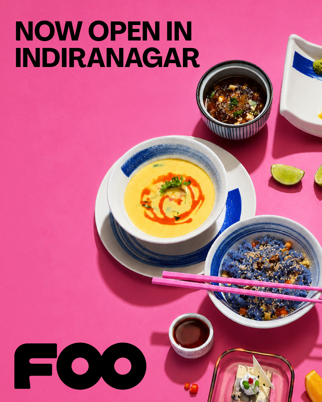 Foo India Facebook ad: Reserve your table today.