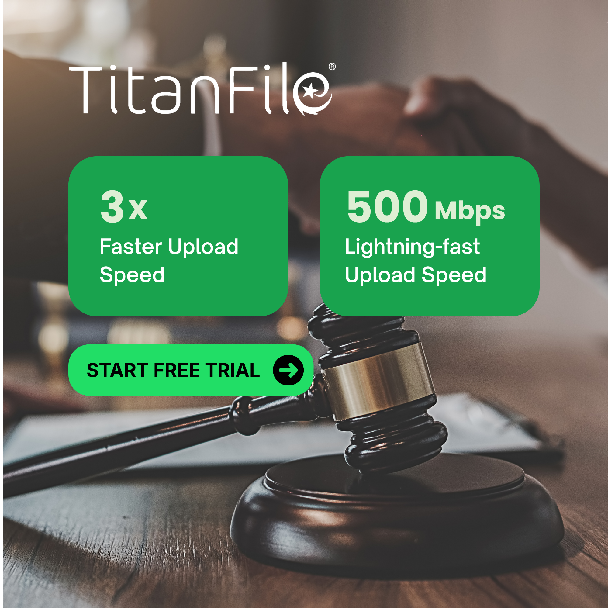 TitanFile Facebook ad