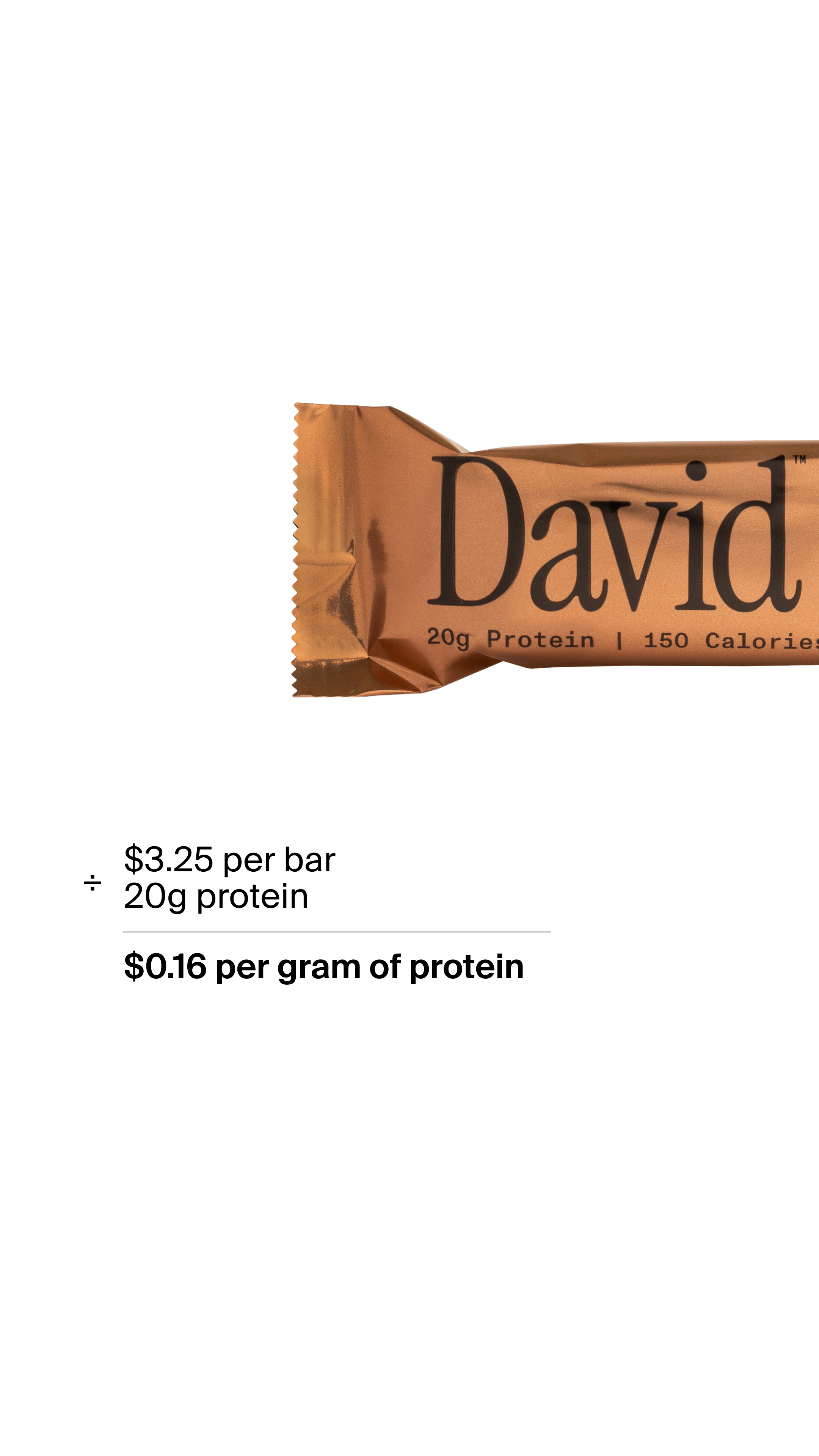 David Protein Facebook ad