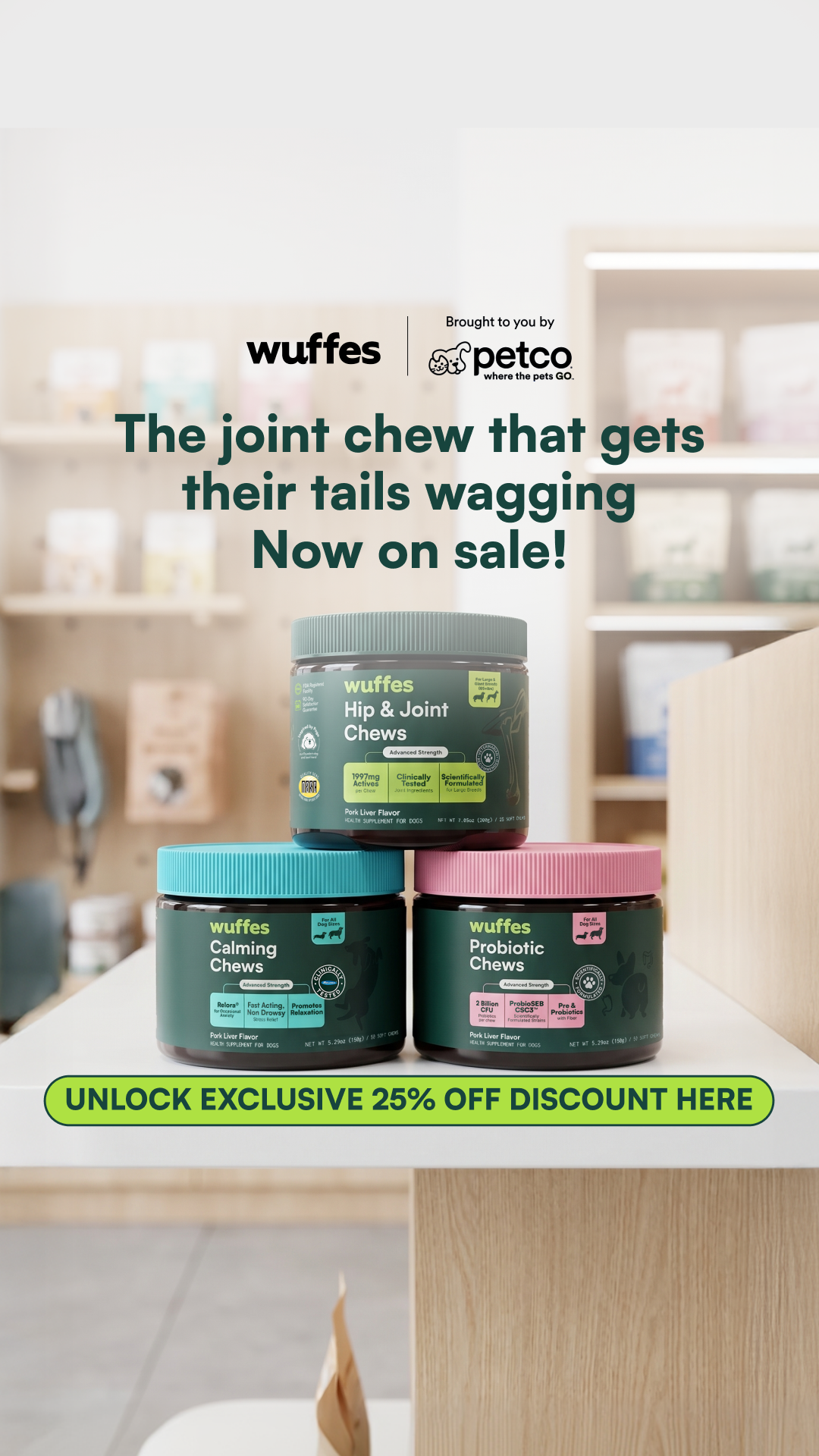 Wuffes Facebook ad