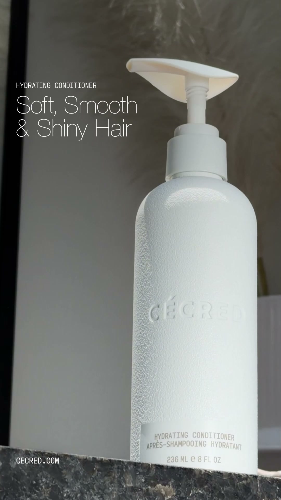 Cecred Facebook ad: Your 1-Minute Wash Day Hero