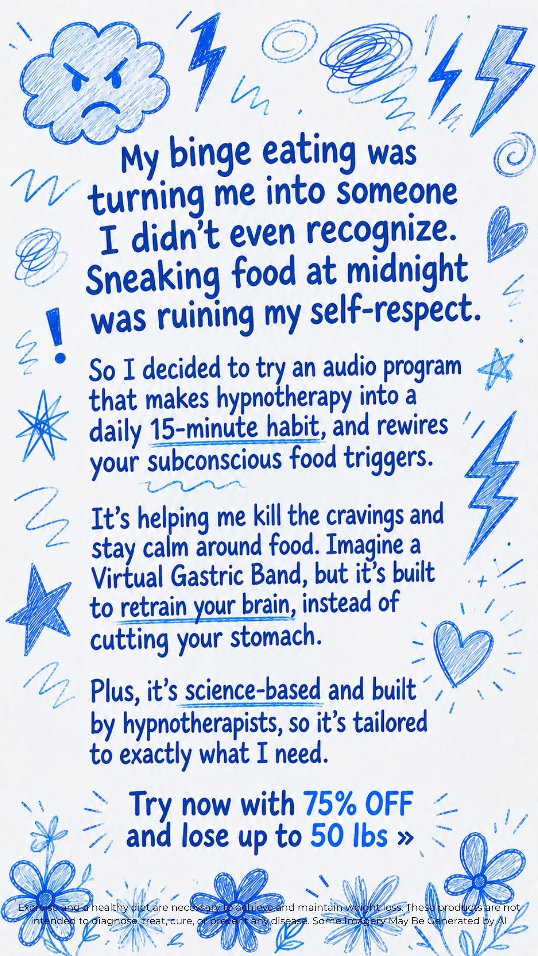 Hypnozio: power of hypnotherapy Facebook ad