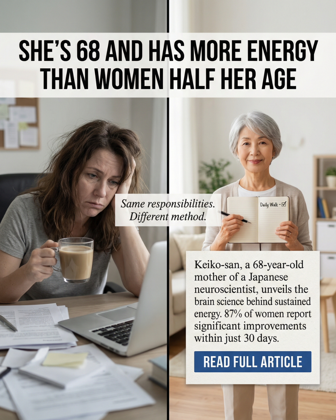 Health Boost Facebook ad